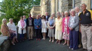 Bishop Dan and friends from the UK at Fairbourne