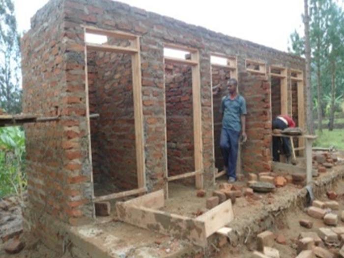 Ndago Primary School toilets