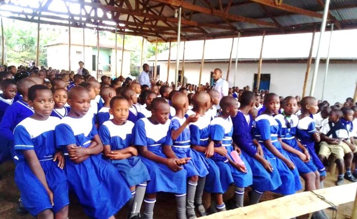 Pupils at Kinyasano now have dignified&nbsp;sanitation