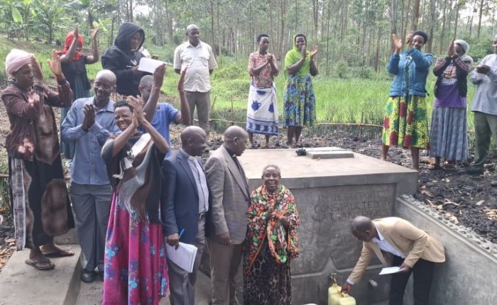 Springs protected in Uganda in memory of Rev. Jonathan Watson and Jenny&nbsp;Vaughan